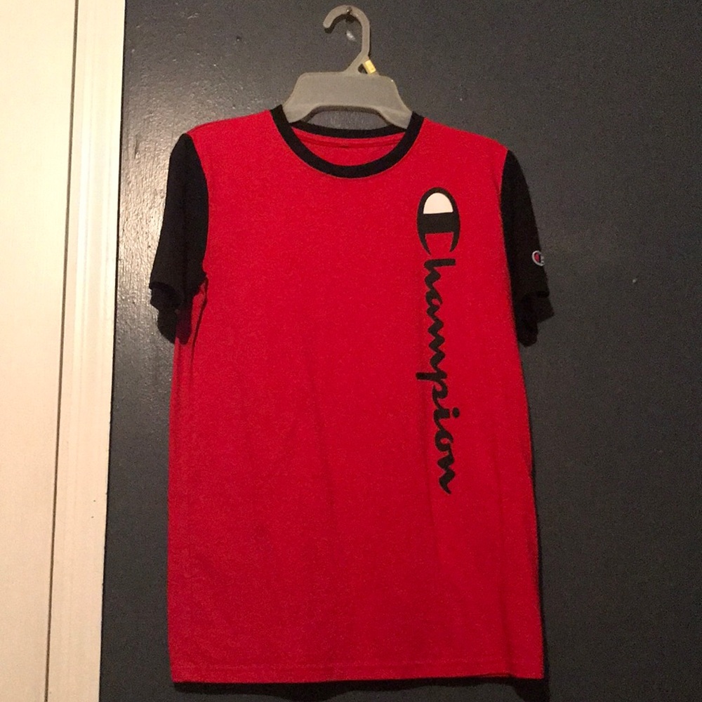Champion Shirt XL boys Red/Black